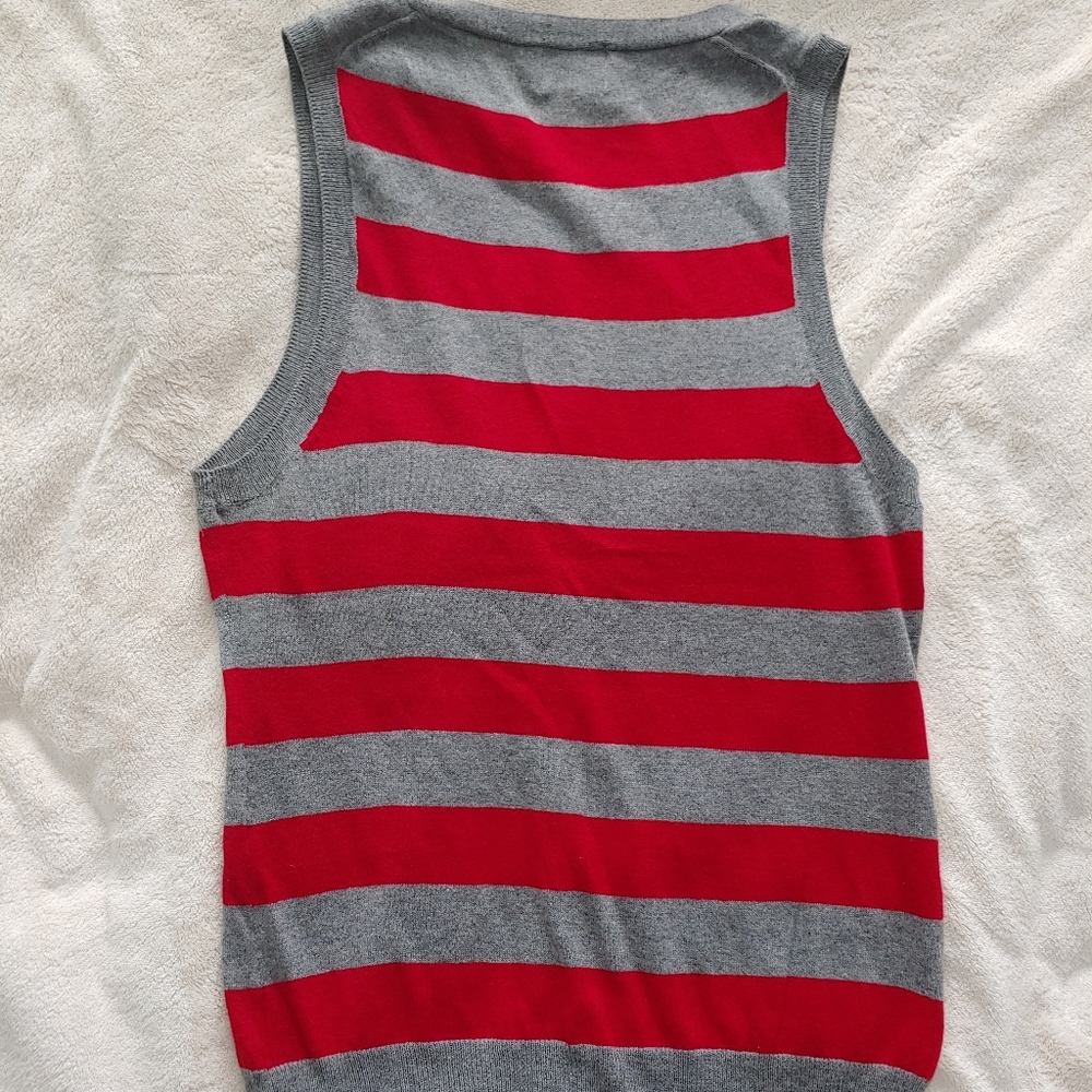 DONATING ๐3/$18 F21 cashmere blend striped vest - Picture 2 of 4